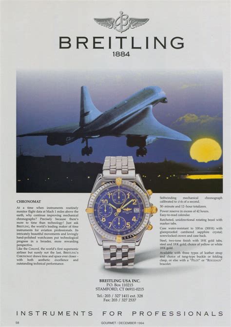 breitling reclame|Breitling Ads, Vintage Magazine Advertisements .